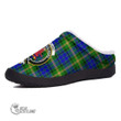 Scottish Maitland Tartan Crest Fleece Slippers Full Plaid