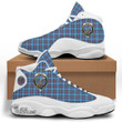Scottish Elliot Ancient Tartan Crest Sport Shoes J13 Full Plaid