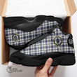 Scottish Hannay Modern Tartan Crest Sport Shoes J13 Full Plaid