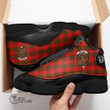 Scottish Maxwell Modern Tartan Crest Sport Shoes J13 Full Plaid