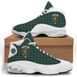 Scottish Newlands of Lauriston Tartan Crest Sport Shoes J13 Full Plaid
