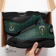 Scottish Stewart Hunting Modern Tartan Crest Sport Shoes J13 Full Plaid