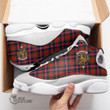 Scottish MacPherson Modern Tartan Crest Sport Shoes J13 Full Plaid