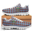 Scottish Anderson Modern Tartan Crest Sneakers Full Plaid