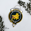 Scottish Campbell Modern Tartan Crest Wooden Sign Scottish Badge