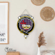 Scottish MacDonald Dress Modern Tartan Crest Wooden Sign Scottish Badge