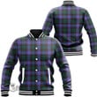 Scottish Guthrie Modern Tartan Baseball Jacket Full Plaid
