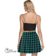 Scottish Abercrombie Tartan Flared Skirt Full Plaid