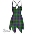 Scottish Leslie Hunting Tartan Slip Dress Full Plaid