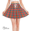 Scottish Sinclair Ancient Tartan Ruffled Mini Skirt Full Plaid
