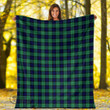 Scottish Abercrombie Tartan Blanket Full Plaid