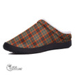 Scottish Innes Ancient Tartan Fleece Slippers Full Plaid