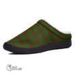 Scottish Maxwell Hunting Tartan Fleece Slippers Full Plaid
