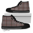 Scottish Borthwick Dress Ancient Tartan High Top Canvas Shoes Full Plaid