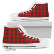 Scottish Grant Modern Tartan High Top Canvas Shoes Full Plaid