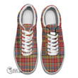 Scottish Drummond of Strathallan Tartan Like Vans Lace Shoes Full Plaid