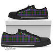 Scottish Blair Modern Tartan Low Top Canvas Shoes Full Plaid