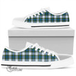 Scottish Campbell Dress Tartan Low Top Canvas Shoes Full Plaid