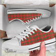 Scottish Hay Modern Tartan Low Top Canvas Shoes Full Plaid