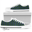 Scottish Paterson Tartan Low Top Canvas Shoes Full Plaid