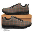 Scottish Kennedy Weathered Tartan Sneakers Full Plaid