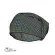 Scottish Campbell Faded Tartan Beanie Hat Full Plaid