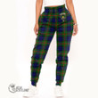 Scottish Dundas Modern 02 Tartan Crest Joggers Full Plaid