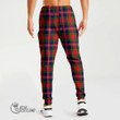 Scottish MacPherson Modern Tartan Crest Joggers Full Plaid