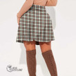 Scottish Stewart Dress Ancient Tartan Crest Mini Skirt Full Plaid