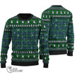 Scottish Armstrong Ancient Tartan Christmas Knitted Ugly Sweater Shiny