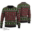 Scottish Lindsay Weathered Tartan Christmas Knitted Ugly Sweater Shiny