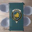 Scottish Campbell of Cawdor Ancient Tartan Crest Rectangle Tablecloth Full Plaid