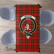 Scottish Brodie Modern Tartan Crest Rectangle Tablecloth Full Plaid