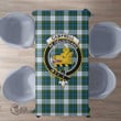 Scottish Campbell Dress Tartan Crest Rectangle Tablecloth Full Plaid