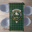 Scottish Cranstoun Tartan Crest Rectangle Tablecloth Full Plaid