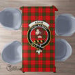Scottish Adair Tartan Crest Rectangle Tablecloth Full Plaid