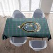 Scottish Carmichael Ancient Tartan Crest Rectangle Tablecloth Full Plaid