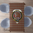 Scottish Innes Ancient Tartan Crest Rectangle Tablecloth Full Plaid
