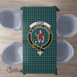 Scottish Lyon Clan Tartan Crest Rectangle Tablecloth Full Plaid