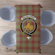 Scottish MacGillivray Hunting Ancient Tartan Crest Rectangle Tablecloth Full Plaid