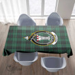 Scottish MacLean Hunting Ancient Tartan Crest Rectangle Tablecloth Full Plaid