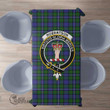 Scottish Robertson Hunting Modern Tartan Crest Rectangle Tablecloth Full Plaid