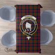 Scottish Tennant Tartan Crest Rectangle Tablecloth Full Plaid