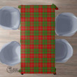 Scottish Burnett Ancient Tartan Rectangle Tablecloth Full Plaid