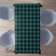 Scottish Abercrombie Tartan Rectangle Tablecloth Full Plaid