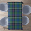 Scottish Davidson of Tulloch Tartan Rectangle Tablecloth Full Plaid