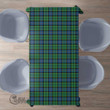 Scottish Forsyth Ancient Tartan Rectangle Tablecloth Full Plaid