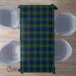 Scottish Johnston Modern Tartan Rectangle Tablecloth Full Plaid
