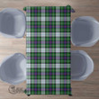 Scottish MacKenzie Dress Modern Tartan Rectangle Tablecloth Full Plaid