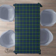 Scottish Forbes Ancient Tartan Rectangle Tablecloth Full Plaid